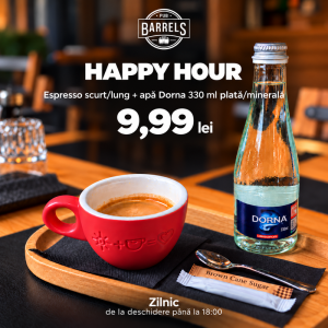 HAPPY HOUR ESPRESSO & WATER
