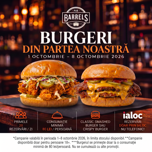 YOUR RESERVATION COMES WITH A BURGER